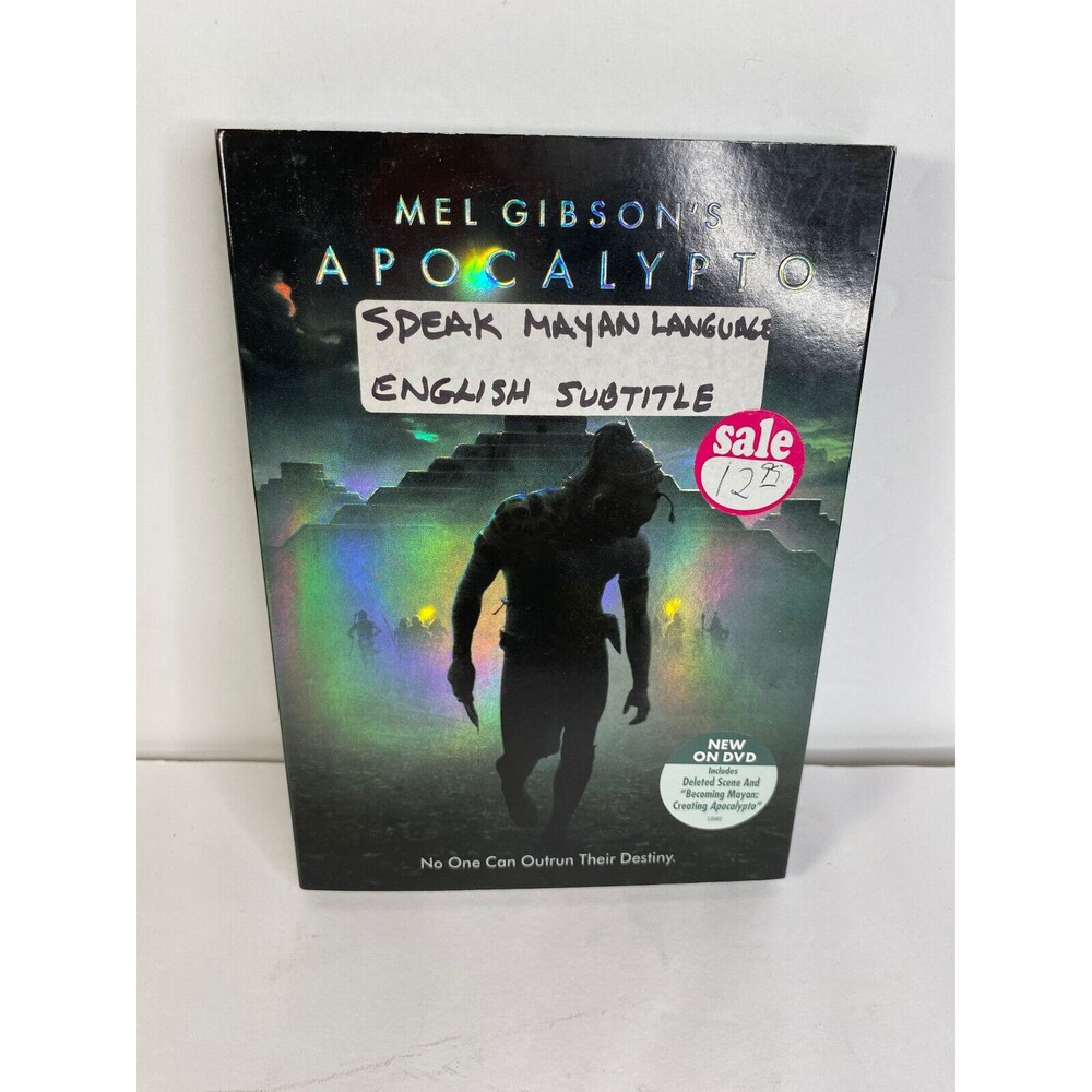 Apocalypto with Mel Gibson DVD in Original Mayan Language